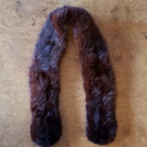 Vintage Real Fur Necklace Wrap